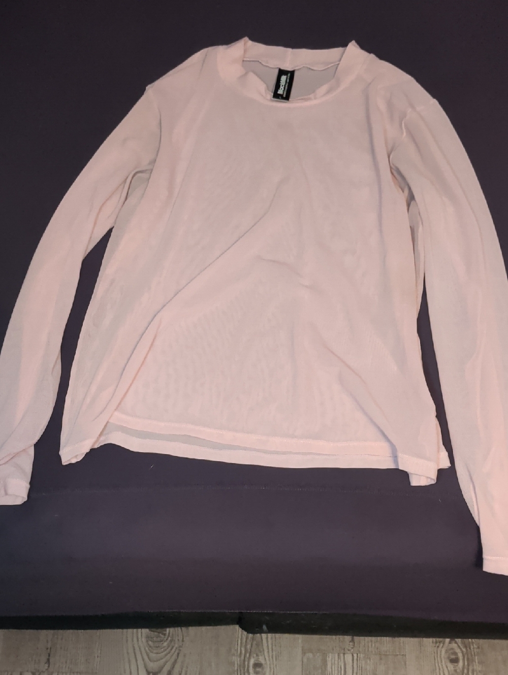 Black Milk Pink Sheer Top